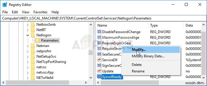 Windows 지정된 도메인이 존재하지 않거나 연결할 수 없습니다 오류 해결 방법
