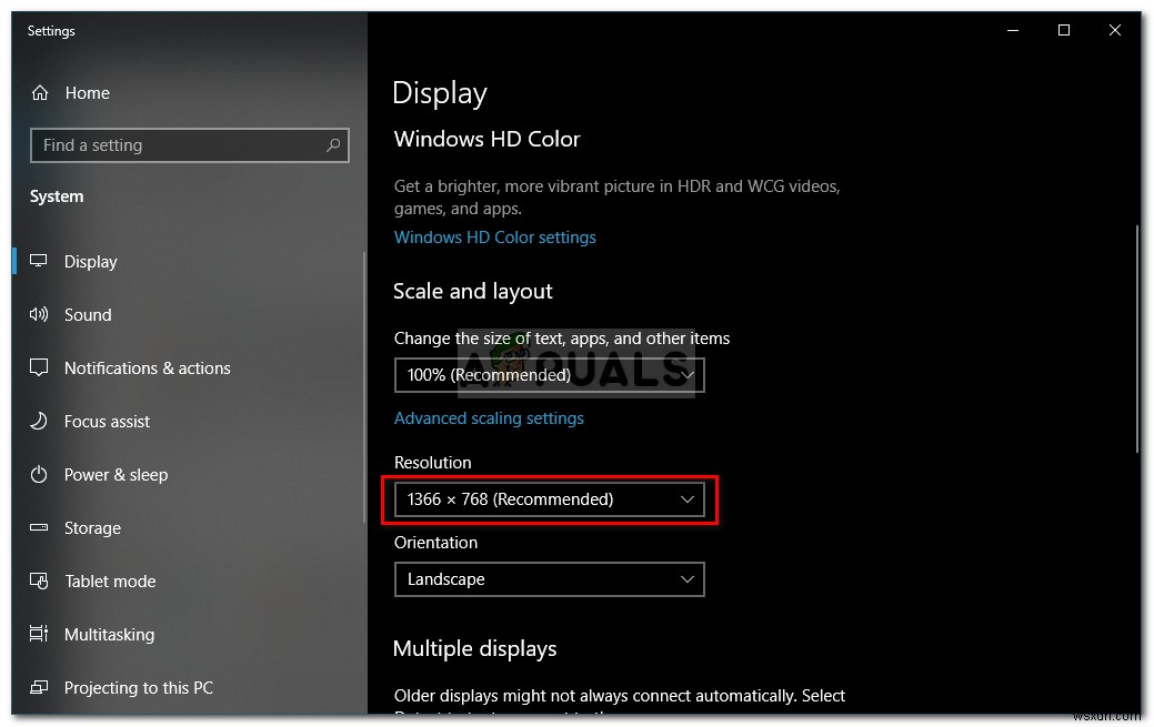 Windows 10에서 모니터가 전체 화면으로 표시되지 않을 때 해결하는 5가지 방법
