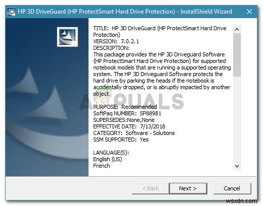 이 버전의 Windows에서 HP 가속도계가 작동하지 않는 오류 해결 방법
