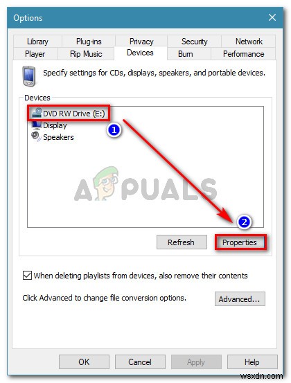Windows Media Player CD에서 하나 이상의 트랙을 추출할 수 없습니다 오류 해결 방법