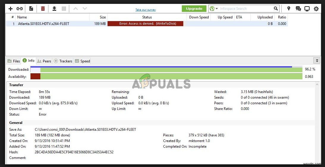 uTorrent 액세스가 거부되었습니다 오류 해결 방법 총정리