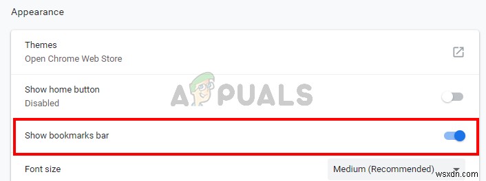 Chrome 북마크바가 사라질 때 해결하는 방법 4가지