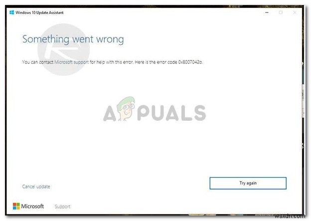 Windows 10 업데이트 오류 0x8007042B 해결 방법 총정리