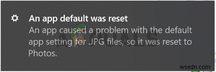 [해결] Windows 10  앱 기본값이 재설정되었습니다  알림 반복 문제 수정 방법