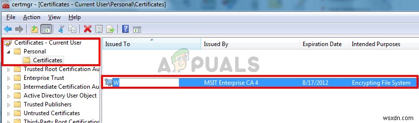Windows 10에서 EFS(암호화 파일 시스템) 팝업이 계속 뜨는 이유와 해결 방법