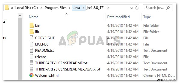 수정:  레지스트리가 존재하지 않는 Java Runtime Environment를 참조합니다  오류 해결 방법