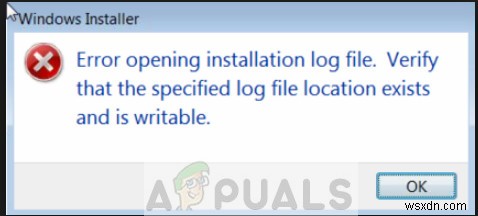 Windows  설치 로그 파일 열기 오류  발생 원인과 4가지 해결 방법