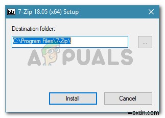 해결 방법: 7-Zip  페이로드 데이터 끝에 일부 데이터가 있습니다  경고 메시지 수정