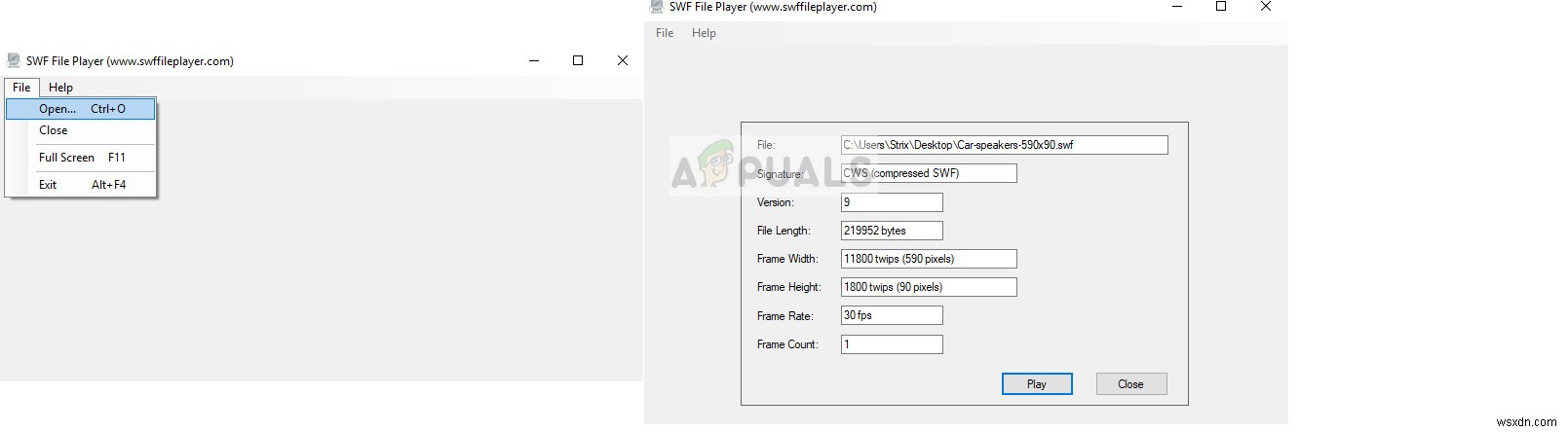 SWF 파일을 여는 방법 – Windows·Mac에서 SWF 파일 재생하기