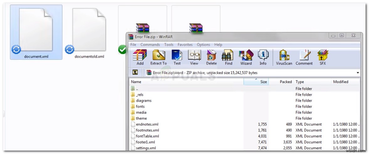 Microsoft Word XML 구문 분석 오류 해결 방법 총정리