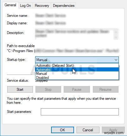 (1058) ERROR_SERVICE_DISABLED 오류 해결 방법