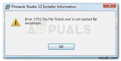 오류 2753  파일이 설치용으로 표시되지 않았습니다  해결 방법 총정리