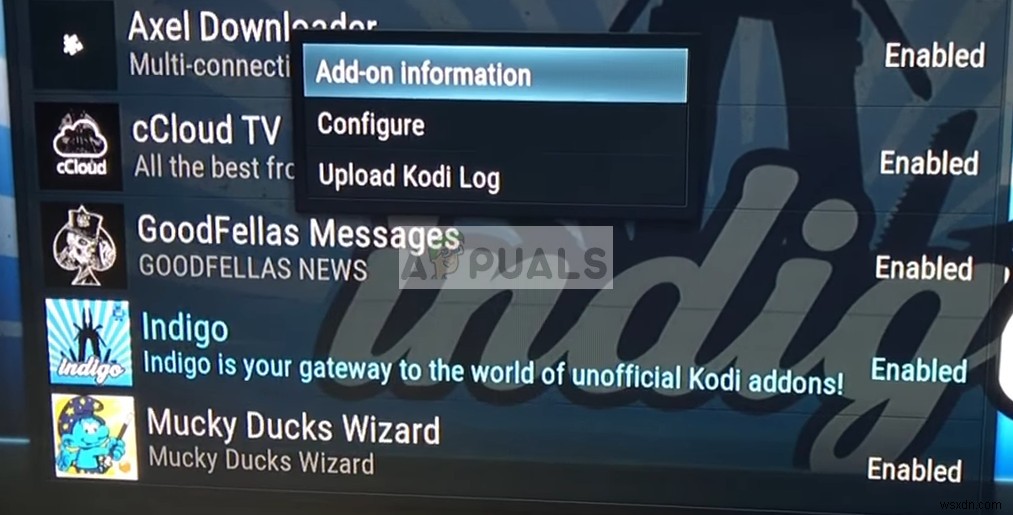 코디(Kodi) 인디고(Indigo) 오류 해결 방법 총정리