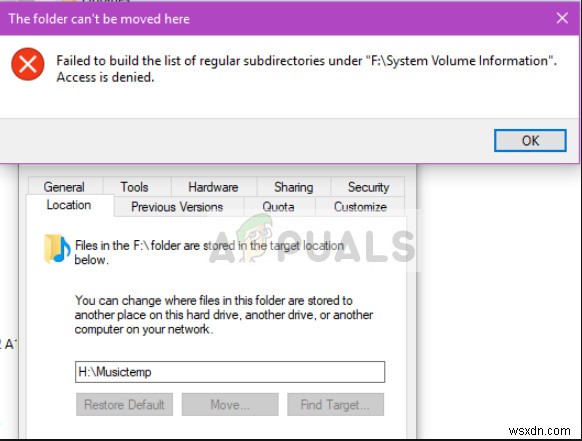 Windows 일반 하위 폴더 목록을 만들지 못했습니다 오류, 원인과 해결 방법 총정리
