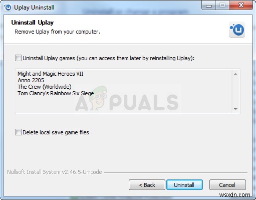 Uplay 복구할 수 없는 오류가 감지되어 종료해야 합니다 오류 해결 방법