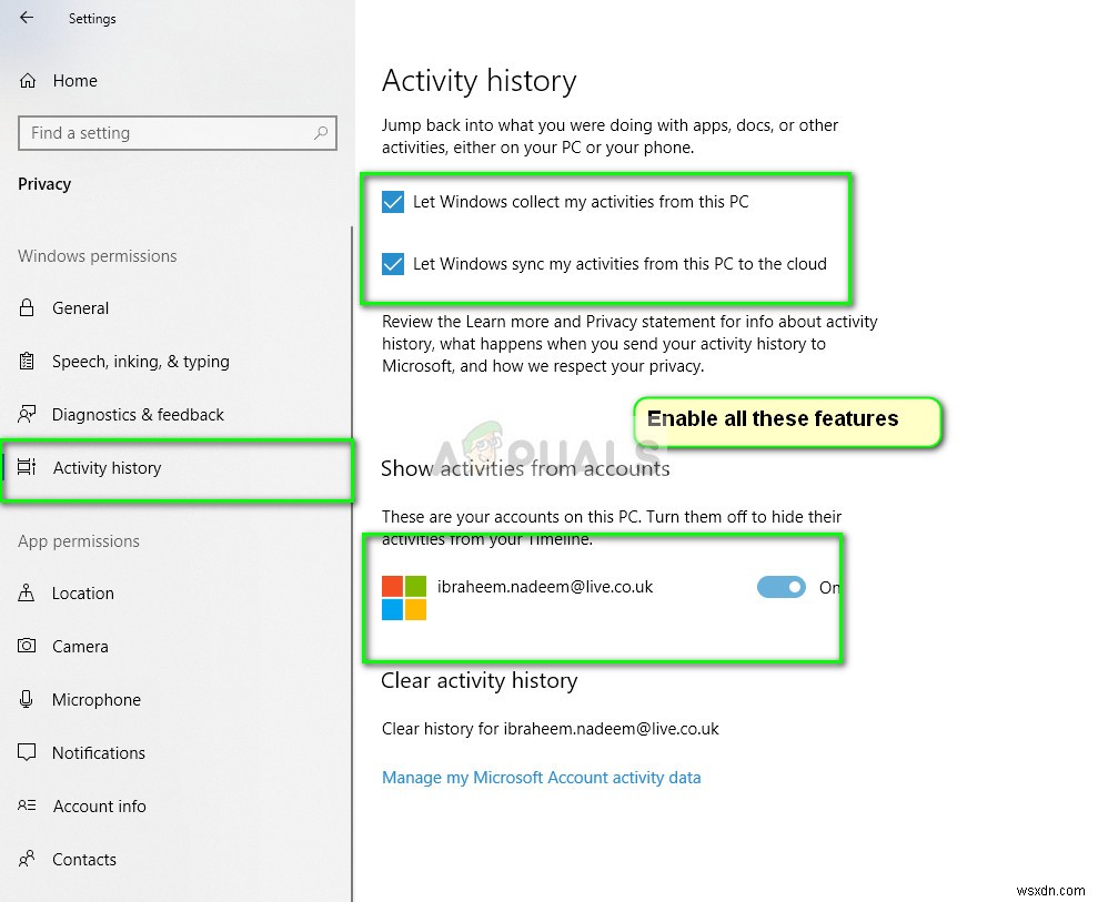 Windows 타임라인(Timeline) 활성화 방법 완벽 가이드