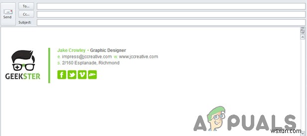 GoDaddy 웹메일 이메일 서명에 이미지 추가하는 방법 (표준 & 클래식)