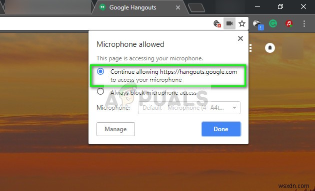 구글 행아웃(Hangouts) 마이크 작동 안 됨 문제 해결 방법 총정리
