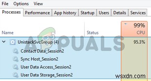 Unistack 서비스 그룹(UnistackSvcGroup) 높은 CPU·메모리 사용량 해결 방법