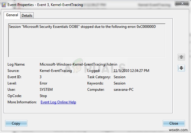 Microsoft Security Client OOBE 세션 중지 오류 0xC000000D 완벽 해결 가이드