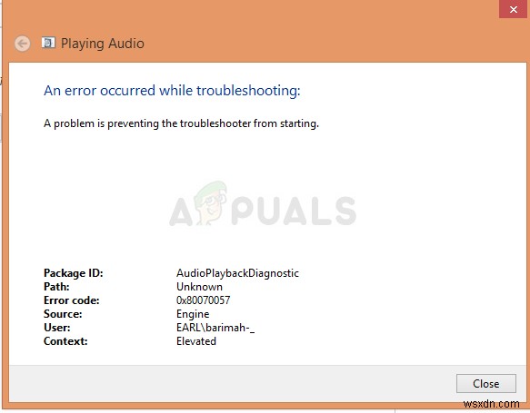 Windows 10에서  문제로 인해 문제 해결사가 시작되지 않습니다  오류 해결 방법