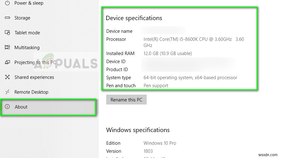 Windows 10에서 컴퓨터 사양 확인하는 방법 총정리