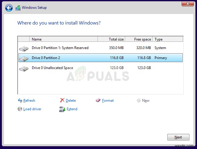 Windows 설치 미디어로 부팅되어 설치가 진행되지 않을 때 해결 방법 5가지