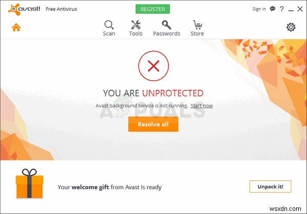 Avast 백그라운드 서비스가 실행되지 않는 문제 해결 방법 5가지
