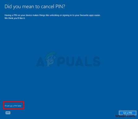 Windows 10 부팅 시 PIN 설정 화면이 반복해서 나타날 때 해결 방법