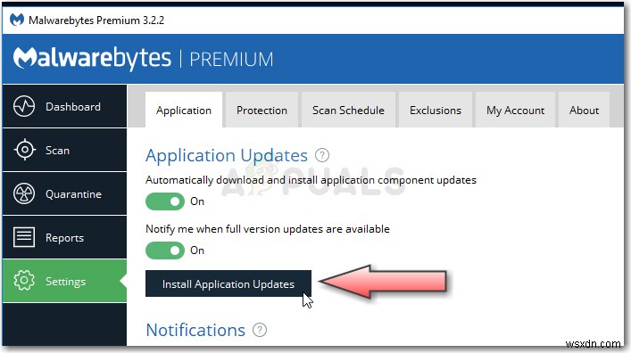 Malwarebytes 실시간 보호 계층이 꺼짐 오류 해결 방법