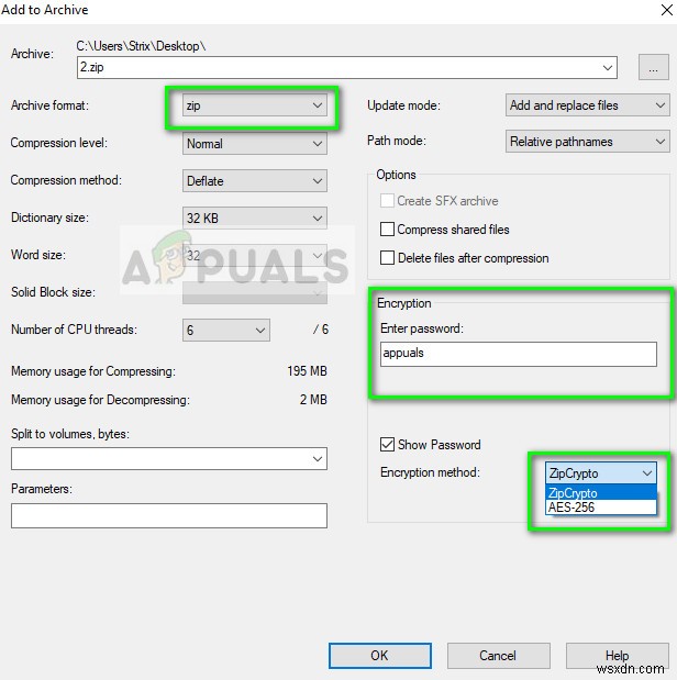 Zip 파일을 비밀번호로 보호하는 방법 (WinRAR·7-Zip·WinZip)