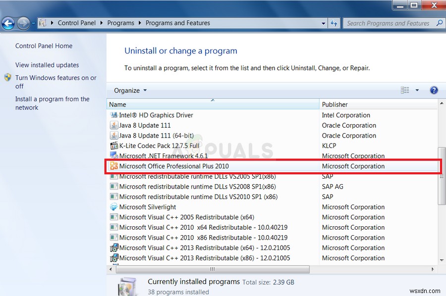 Microsoft Word Starter 2010  열 수 없습니다. 다시 시도하거나 제어판에서 제품을 수리하십시오  오류 해결 방법