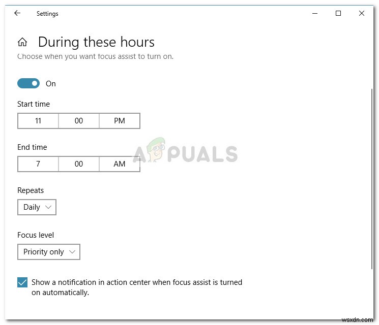 Windows 10 집중 지원(Focus Assist) 자동 규칙 변경 방법 완벽 가이드