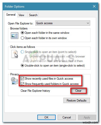 Windows 10 빠른 액세스 메뉴가 작동하지 않을 때 해결하는 방법
