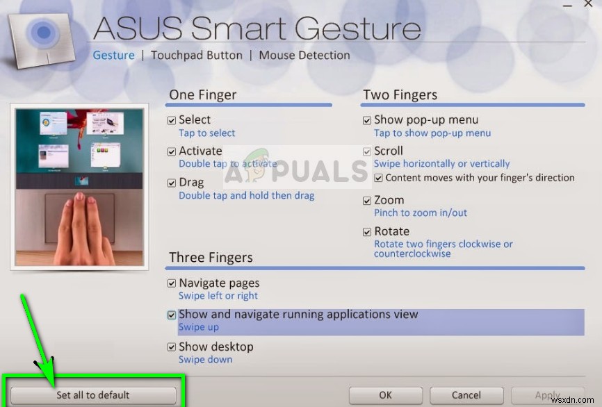 ASUS 스마트 제스처(Smart Gesture)가 작동하지 않을 때 해결 방법 6가지