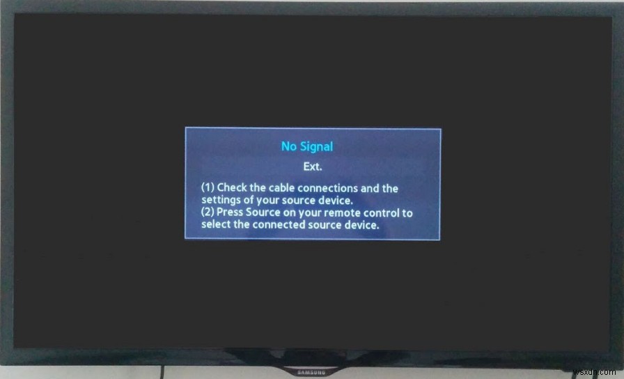 HDMI 신호 없음 오류 해결 방법 총정리