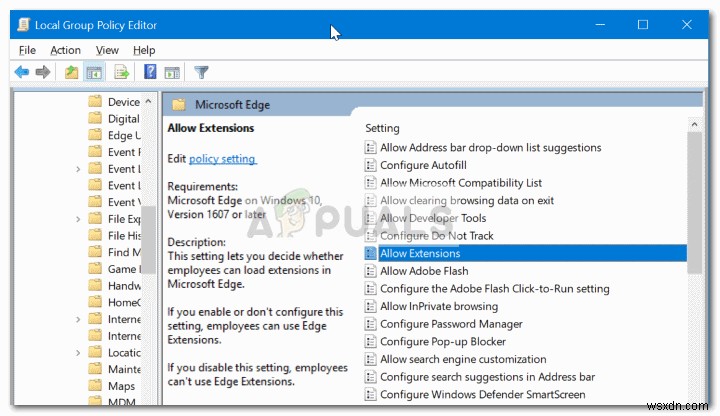 Microsoft Edge 확장 프로그램 설치 차단하는 3가지 방법