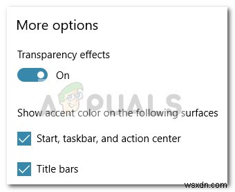 Windows 10 작업 표시줄을 반투명 또는 완전히 투명하게 만드는 3가지 방법