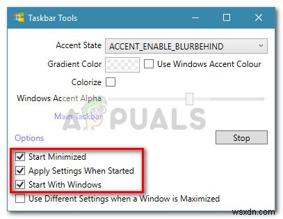 Windows 10 작업 표시줄을 반투명 또는 완전히 투명하게 만드는 3가지 방법