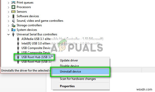 USB 허브 포트 전원 서지 오류 해결 방법 총정리