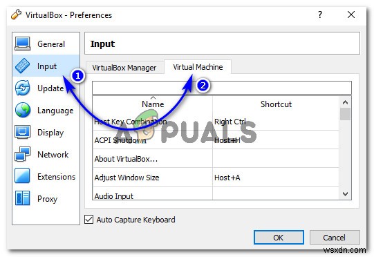 VirtualBox 확장(스케일) 모드 종료하는 방법