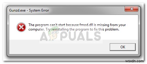 fmod.dll 누락 오류 해결 방법 – 원인부터 복구 절차까지