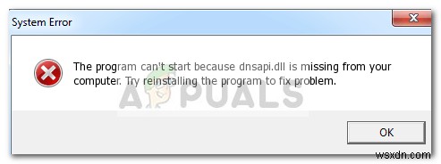 dnsapi.dll이란 무엇이며, 안전하게 제거하는 방법