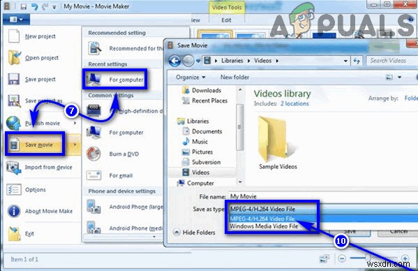 WLMP 파일을 MP4로 변환하는 방법 2가지 – Movie Maker와 온라인 변환기