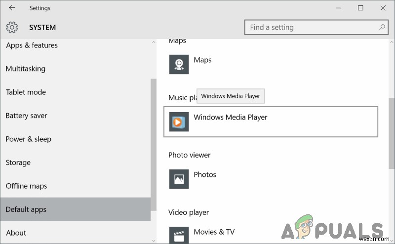 Windows Media Player를 기본 음악 재생 프로그램으로 설정하는 방법