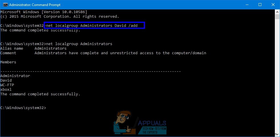 Windows 10에서 사용자 계정을 관리자(Administrator) 계정으로 변경하는 4가지 방법