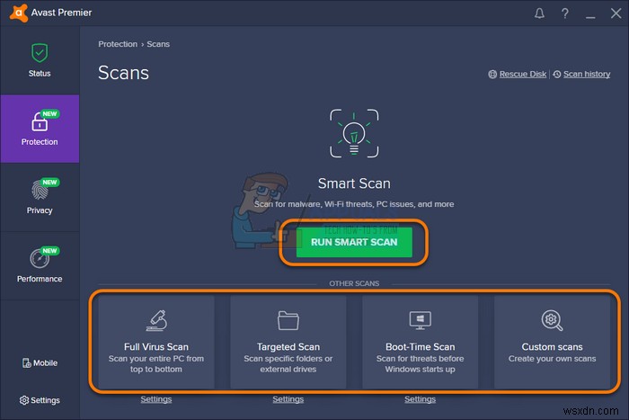 Avast 방화벽이 시작되지 않을 때 해결하는 3가지 방법