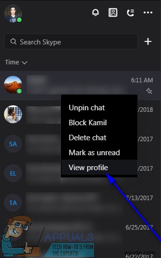 스카이프(Skype) ID 확인하는 방법 총정리