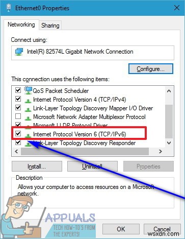 Windows 컴퓨터에서 IPv6 활성화하는 방법
