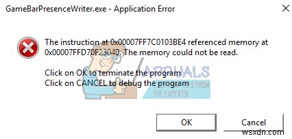 gamebarpresencewriter.exe란 무엇일까? 게임 바 비활성화 방법 5가지
